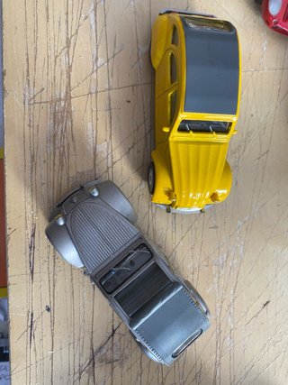 2 Citroen 2cv scala 1:43 no box