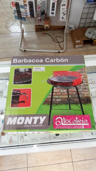 Barbacoa Carbón Monty Outdoor