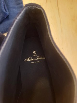 Brooks Brothers Botines Azul Marino
