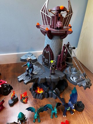 Lote Playmobil Castillos y Dragones