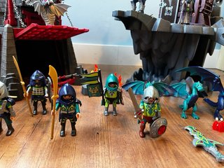 Lote Playmobil Castillos y Dragones