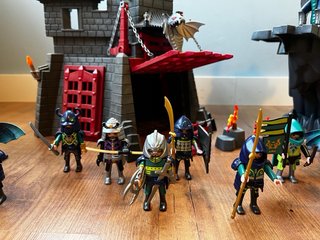 Lote Playmobil Castillos y Dragones
