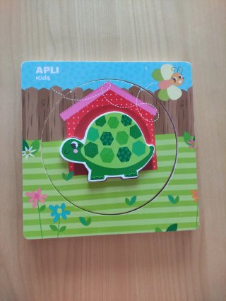 Lote Puzzles Madera