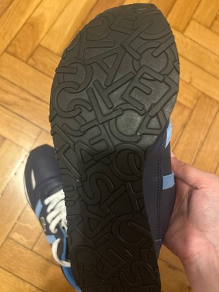 Zapatillas Lacoste Azul Marino y Celeste