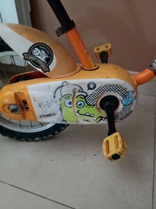Bicicleta infantil Btwin naranja