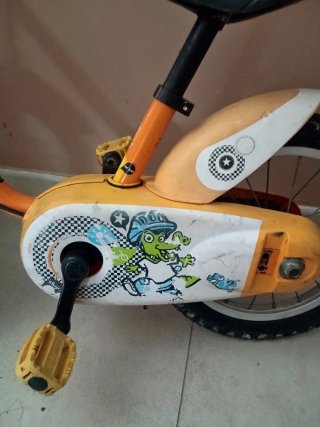 Bicicleta infantil Btwin naranja
