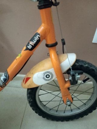 Bicicleta infantil Btwin naranja