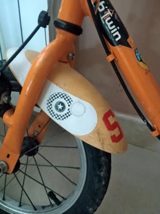Bicicleta infantil Btwin naranja