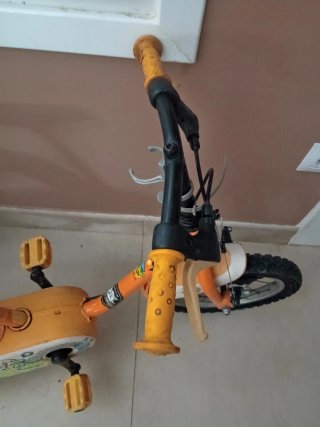 Bicicleta infantil Btwin naranja