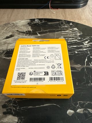 Realme Buds T200 Lite Negros sin abrir