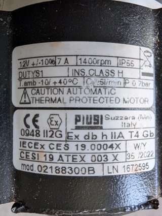Bomba Piussi EXGO Gasolina/Gasoil