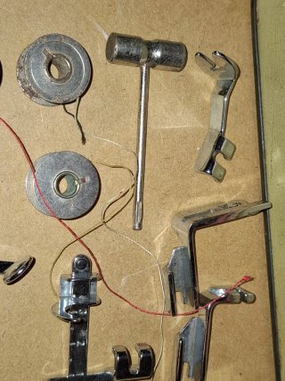 Accesorios Máquina Coser Wertheim