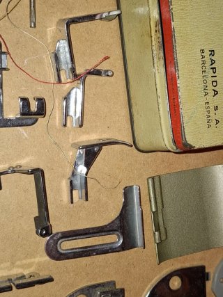 Accesorios Máquina Coser Wertheim