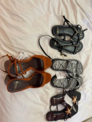 Vestidos ralla s y l y xl zapatos talla 39 y 40