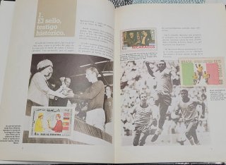 Libro Campeonatos Mundiales de Fútbol filatelia
