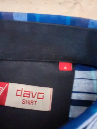 Camisa cuadros manga corta caballero