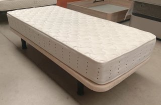 90X190 | COLCHON PIKOLIN + BASE TAPIZADA