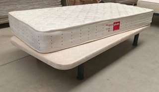 90X190 | COLCHON PIKOLIN + BASE TAPIZADA