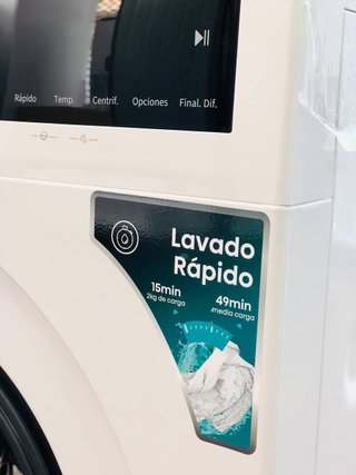 Lavadora 11 KG HISENSE Clase A  1400 rpm