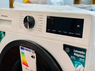 Lavadora 11 KG HISENSE Clase A  1400 rpm