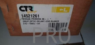 piloto nissan primera izquierdo nuevo