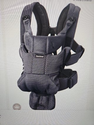 Mochila portabebés BabyBjörn gris
