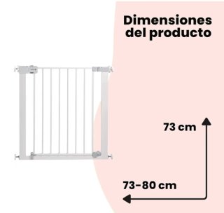 Safety 1st Auto Close 73-80 cm Puerta de seguridad