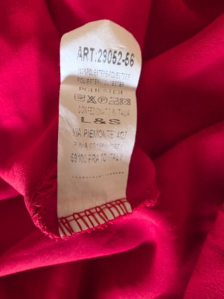 Vestido rojo talla M