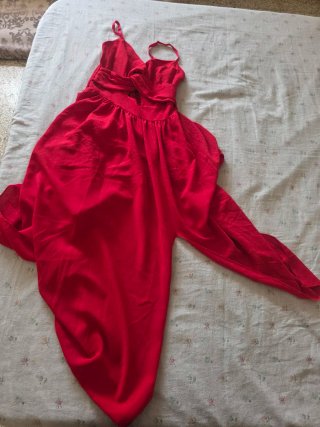 Vestido rojo talla M