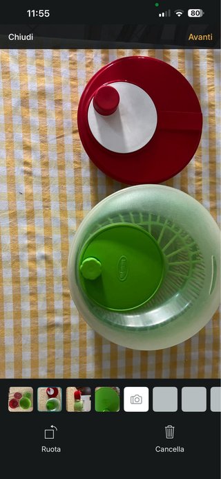 Coppia Centrifughe Insalata Tontarelli