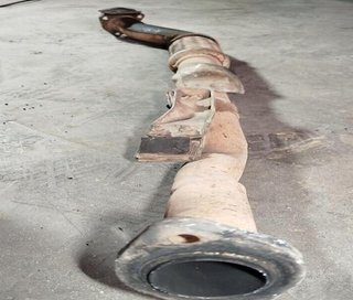 Tubo escape trasero nissan navara 2.5 di d22 30039