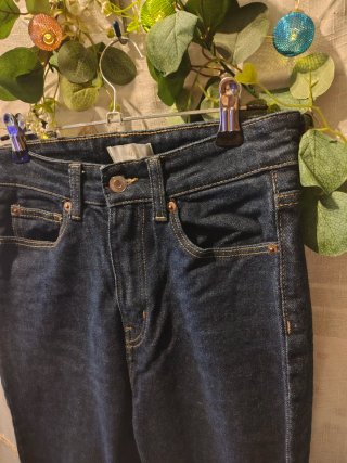 Jeans H&M Skinny Azul Oscuro Talla 36