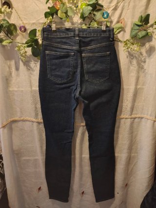 Jeans H&M Skinny Azul Oscuro Talla 36