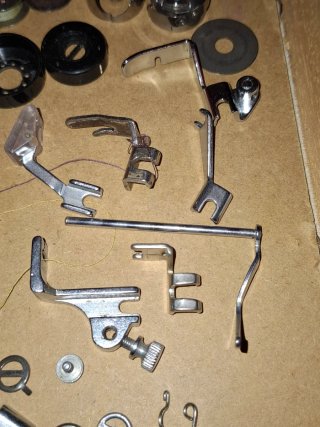 Recambios y accesorios máquina de coser