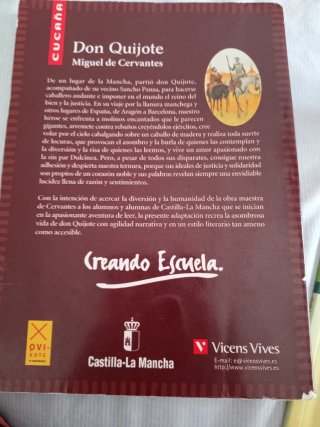 Libro Don Quijote