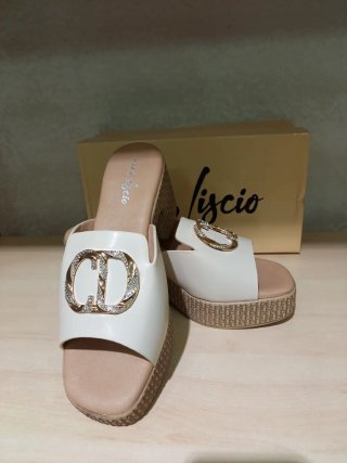 Sandali donna Six6 Figcio Beige Tg 39