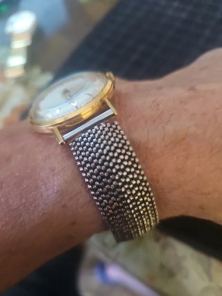 Reloj Mardor Mecánico Vintage Dorado