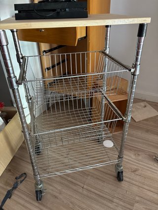 Carrito Auxiliar de Cocina