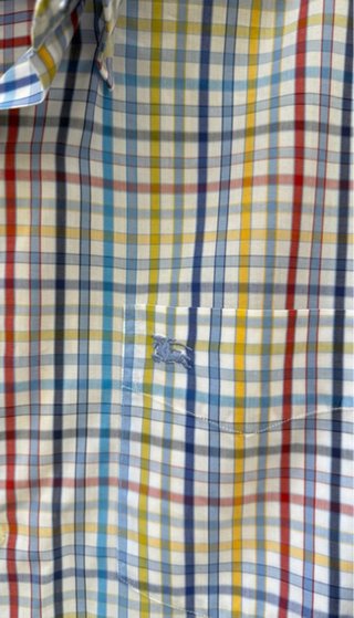 Camisa Burberry xadrez M