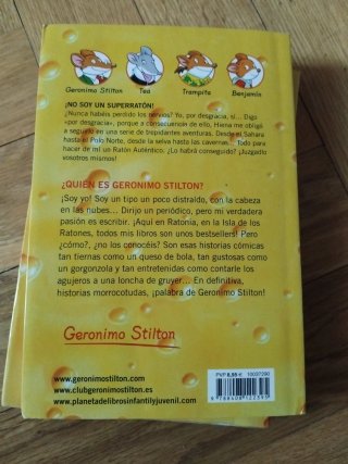 Lote 3 Libros Geronimo Stilton (Humor y Aventura)