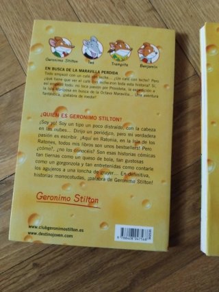 Lote 3 Libros Geronimo Stilton (Humor y Aventura)