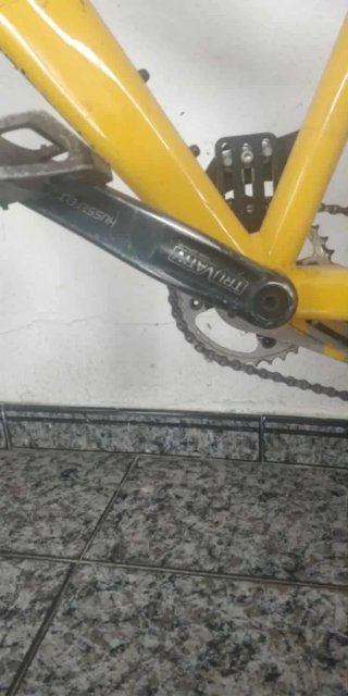 Bicicleta Montaña Amarilla