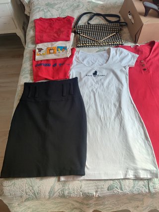 OFERTÓN !!!! 15,00€ Lote Ropa, Sandalias y Bolso