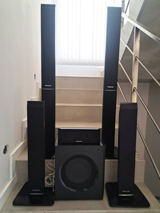 Altavoces 5.1 Panasonic Negros