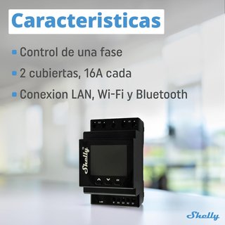 Shelly Pro Dual Cover/Shutter PM