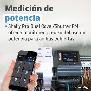 Shelly Pro Dual Cover/Shutter PM