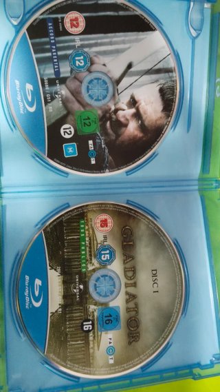 Pack Blu-ray Russell Crowe: Gladiator y Robin Hood
