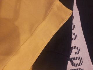 Sudadera Le Coq Sportif Negra y Amarilla