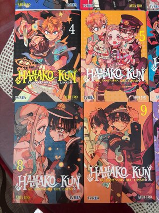 Hanako-Kun tomos del 0 al 11 en español.