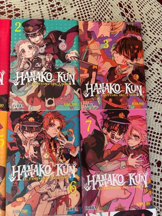Hanako-Kun tomos del 0 al 11 en español.